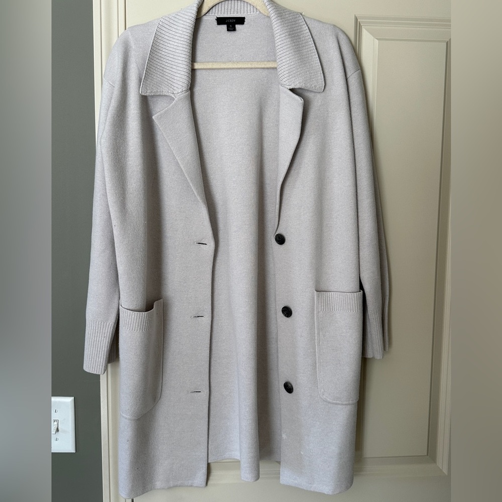Jcrew sweater blazer